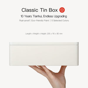 Rectangular Empty Tin Box -Classic (36 PIECES)